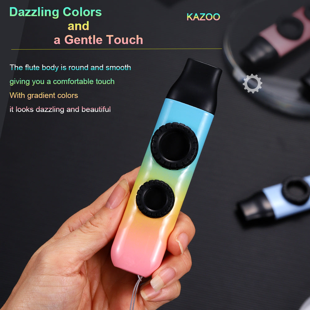 Dual Membrane Kazoo – Easy-to-Play Pocket Instrument for Kids, Beginners & Fun-Loving Musicians